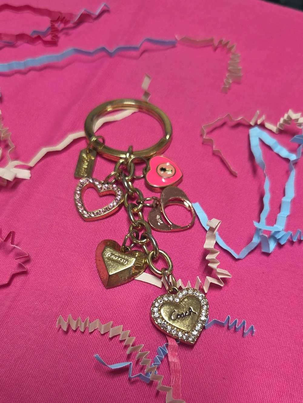 COACH: Gorgrous Like-New Keychain Or A Purse Charm. Y